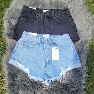 Two Pair of Forever 21 Concert Shorts NWT